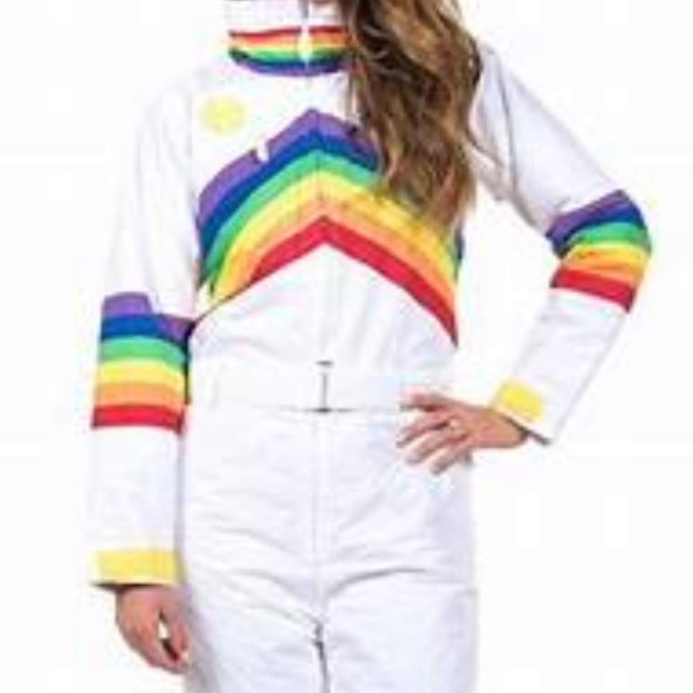 Tipsy Elves Sunrise Shredder ski snowboard snow suit size Large unisex